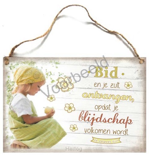 Bid en je zult ontvangen