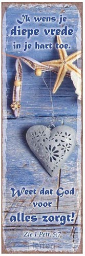 Ik wens je diepe vrede in je hart toe. W