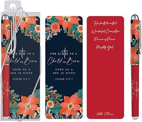 Pen/Bookmark For unto us