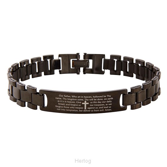 Our father prayer bracelet Stainless Ste