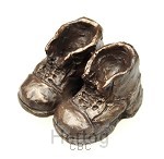 Beeld 268b paar stappers brons