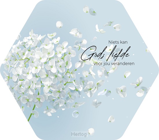 Niets kan Gods liefde  Maat S 15cm