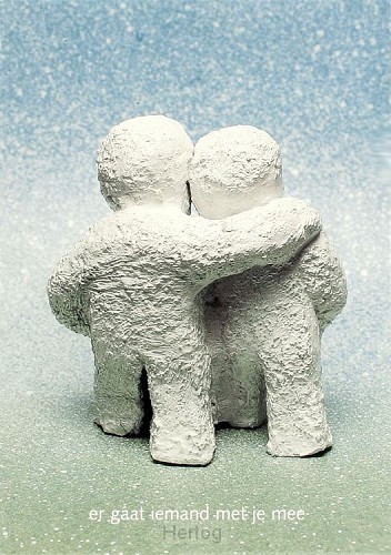 Ansichtkaart mt vriendschap  s20