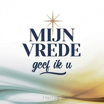 Wk kerst Mijn vrede geef Ik u