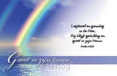 Minikaart groot is zijn trouw