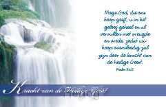 Minikaart kracht van de Heilige Geest