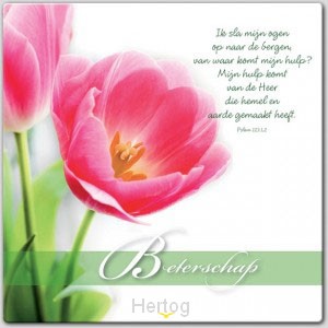 Prentbriefkaart beterschap