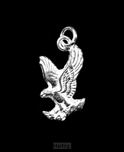Hanger zilver arend