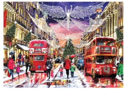 Regent Street at Christmas puzzel (1000)