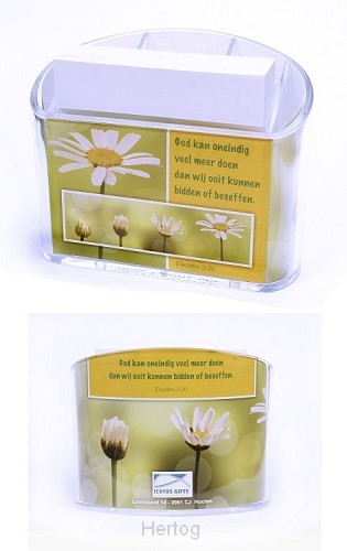 Memohouder God kan oneindig veel