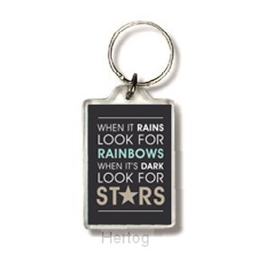 Sleutelhanger when it rains