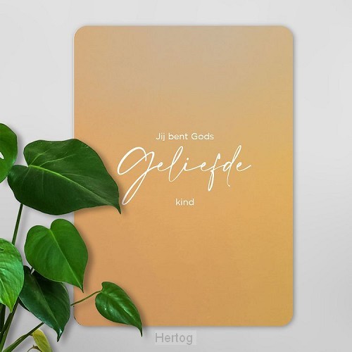 Interieurbord Gods geliefde kind