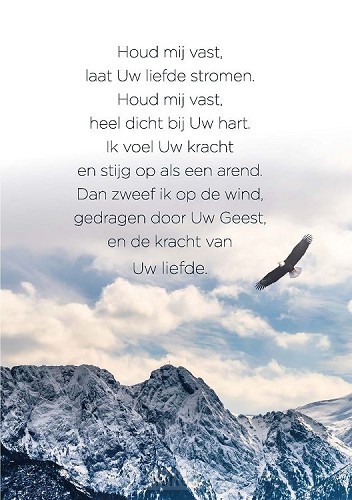 Poster houd mij vast