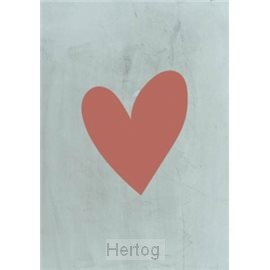 Wenskaart hart