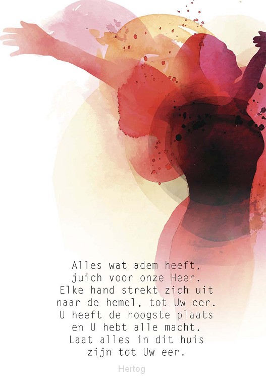 Wenskaart alles wat adem heeft