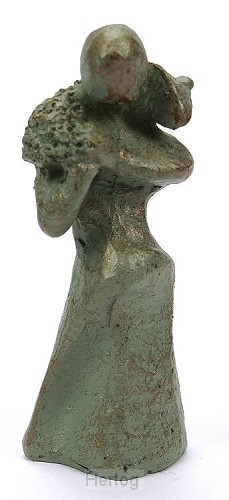 Beeld 604d herder 6cm groen