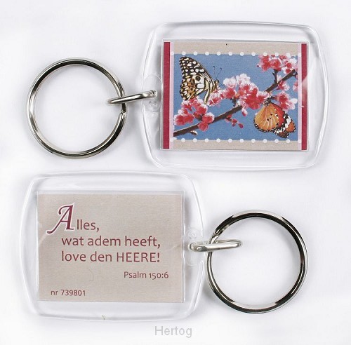 Sleutelhanger Alles wat adem ps.150:6 SV