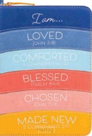 Zippered Journal I am Loved