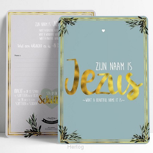 Zijn naam is Jezus