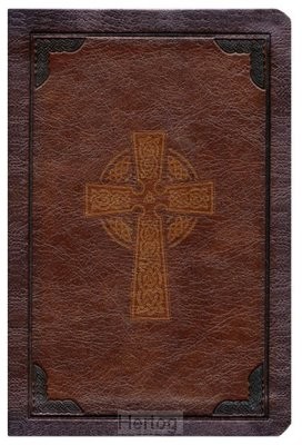KJV - LP Compact Ref. Bible with Celtic