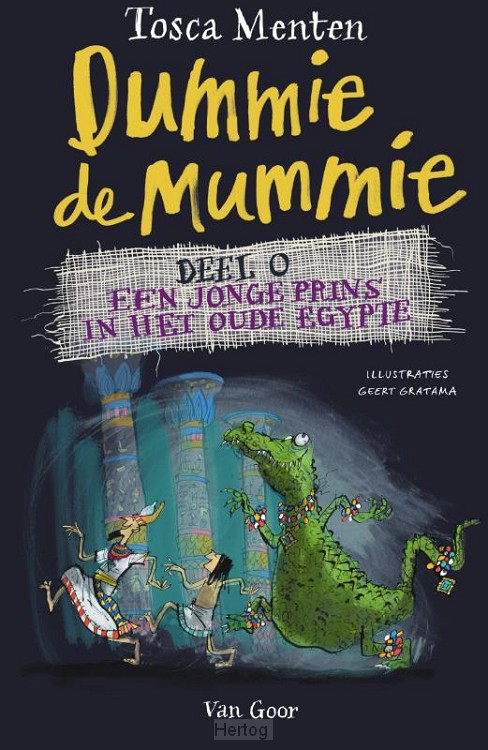 Jonge prins in het oude Egypte