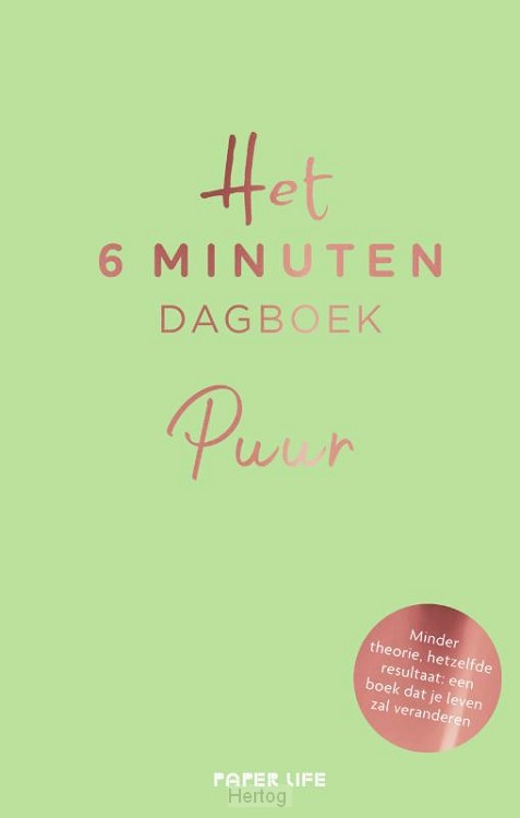 6 minuten dagboek Puur