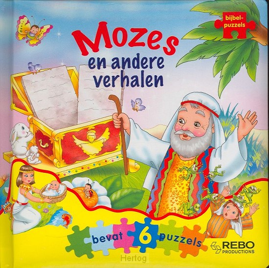 Mozes bijbelpuzzelboek