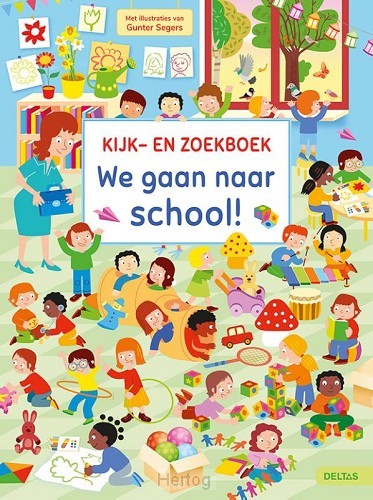 We gaan naar school! Kijk- en zoekboek