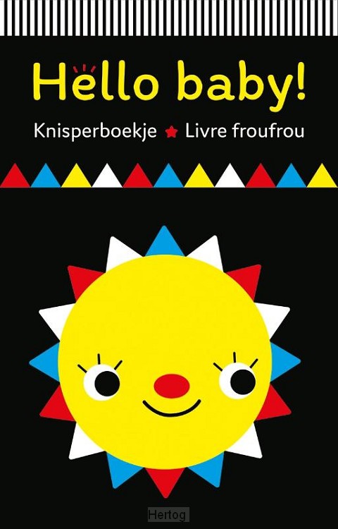 Knisperboekje Hello baby! / Livre frou-f