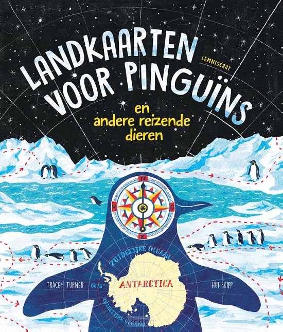 Landkaarten voor pinguïns