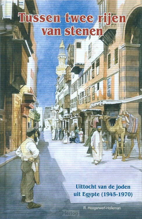 Tussen twee rijen van stenen