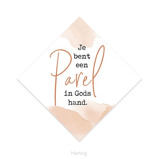 Kaart Je bent een parel