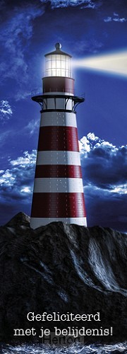 Boekenlegger gefeliciteerd belijdenis