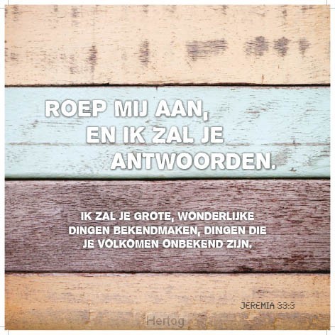 Wandbord kunststof roep Mij aan