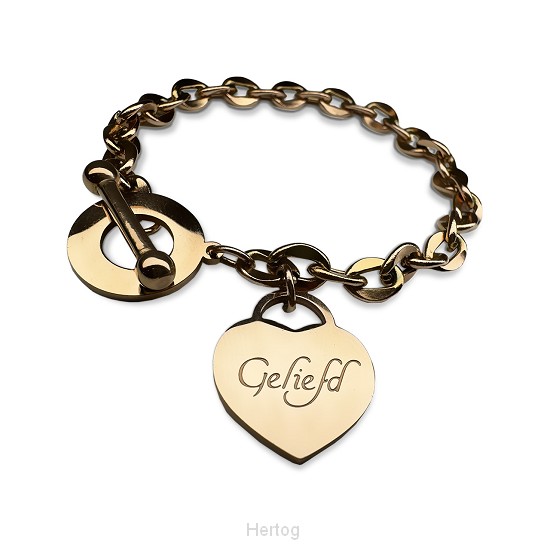 Armband geliefd - rose