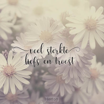 Kaart sterkte liefs en troost sv