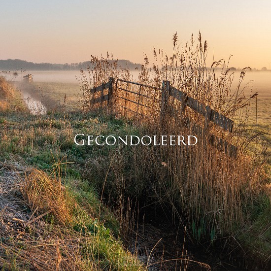 Kaart gecondoleerd hekje