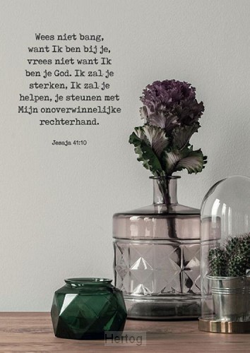 Poster wees niet bang