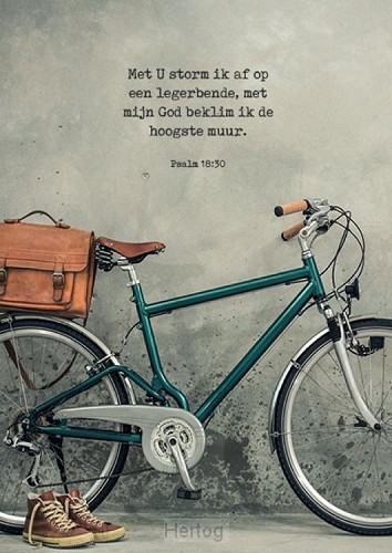 Poster met U storm ik af op een legerben