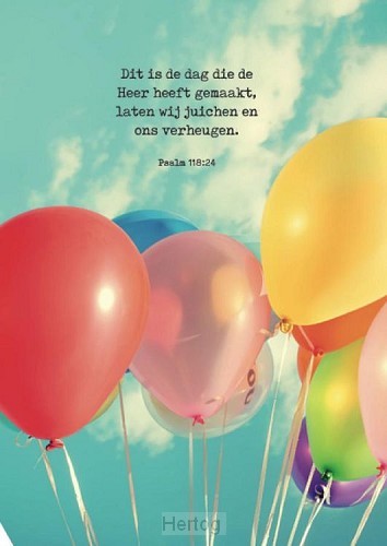 Poster dit is de dag