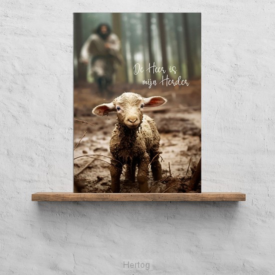 Plexiglas de Heer is mijn Herder