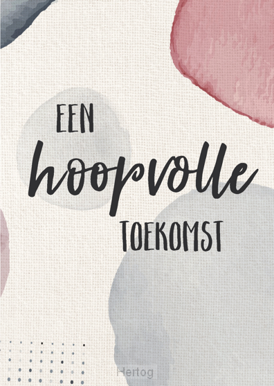Wenskaart hoopvolle toekomst