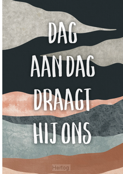 Poster a4 dag aan dag