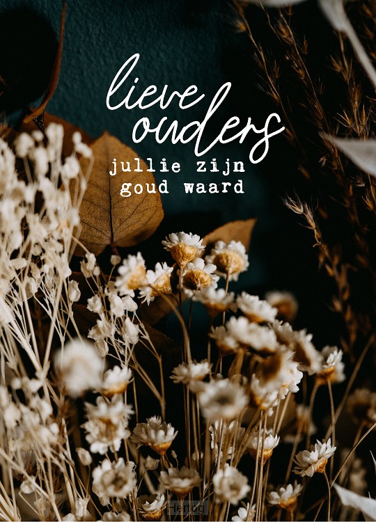 Wenskaart lieve ouders