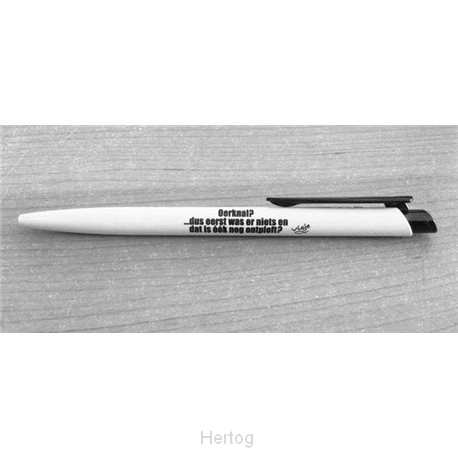 Balpen evolutie er gebeurt de laatste ty