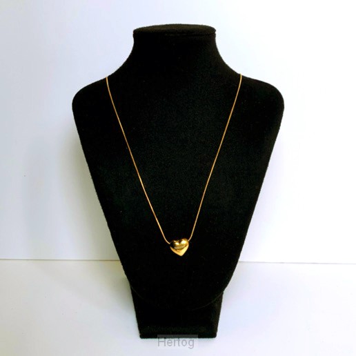 Ketting hanger beloved goud