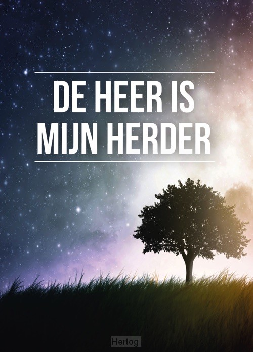 Poster a4 de Heere is mijn Herder