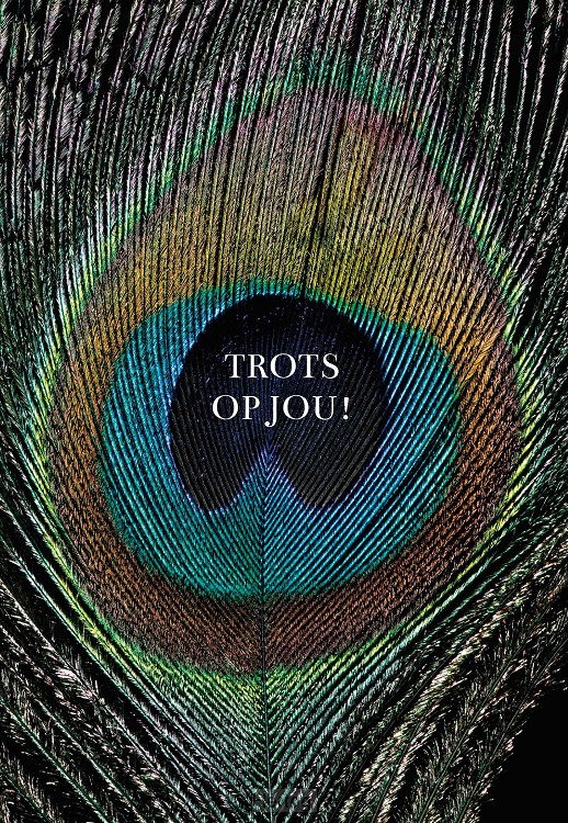 Wenskaart trots op jou