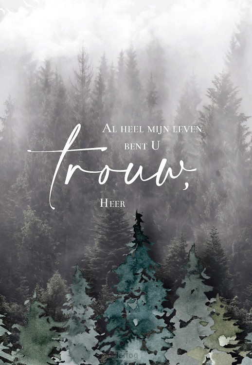 Wenskaart al heel mijn leven