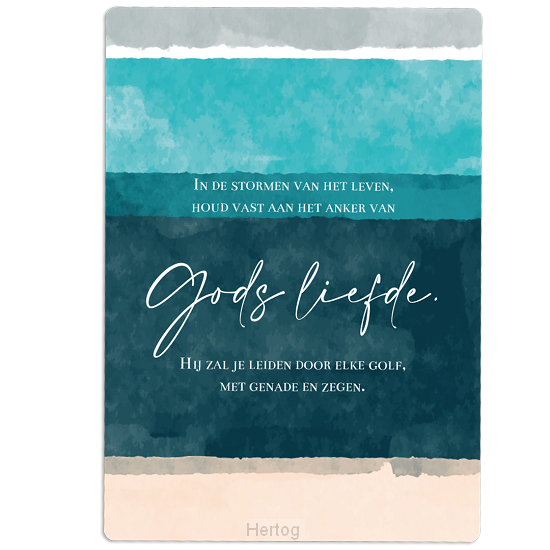 Cadeaubord Gods liefde